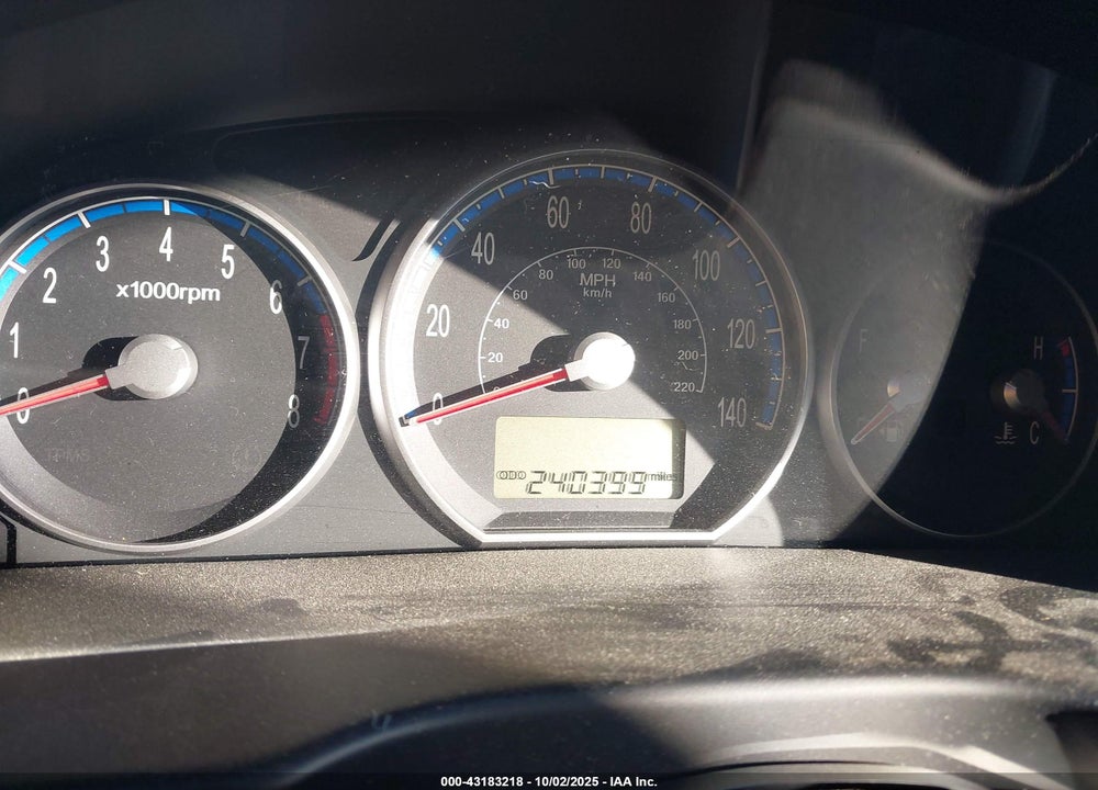 2009 HYUNDAI SANTA FE VIN: 5NMSH13E49H257061