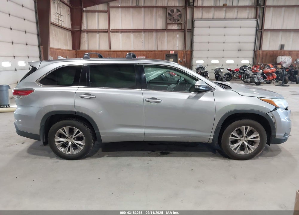 2015 TOYOTA HIGHLANDER VIN: 5TDJKRFH1FS209947