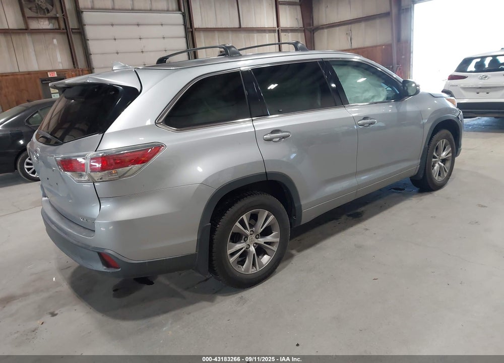 2015 TOYOTA HIGHLANDER VIN: 5TDJKRFH1FS209947
