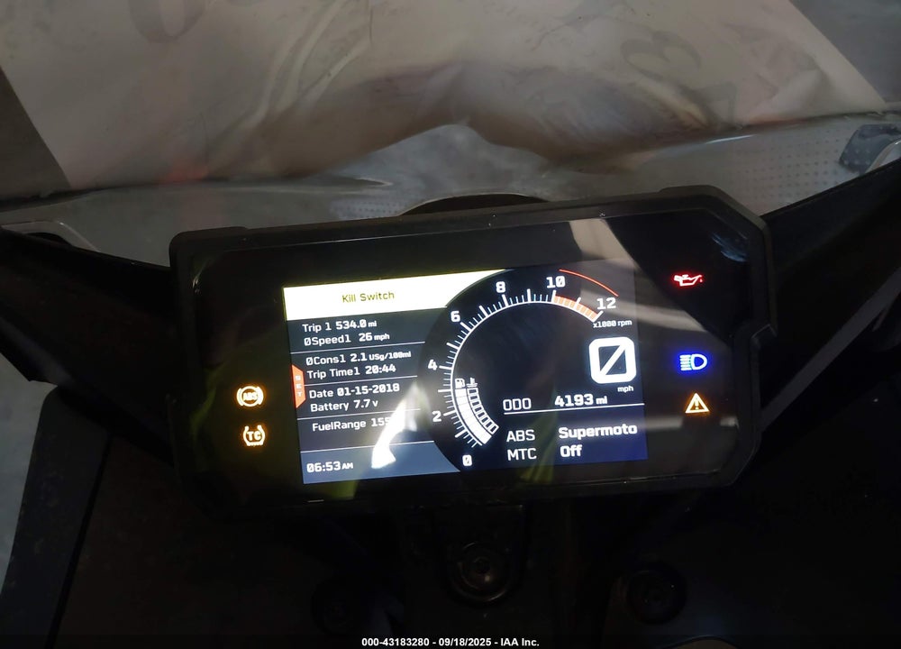 2022 KTM 390 RC VIN: MD2JYJ40XNC215463