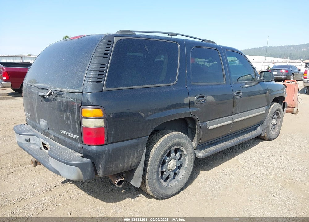 2004 CHEVROLET TAHOE LS VIN: 1GNEK13Z94R229575