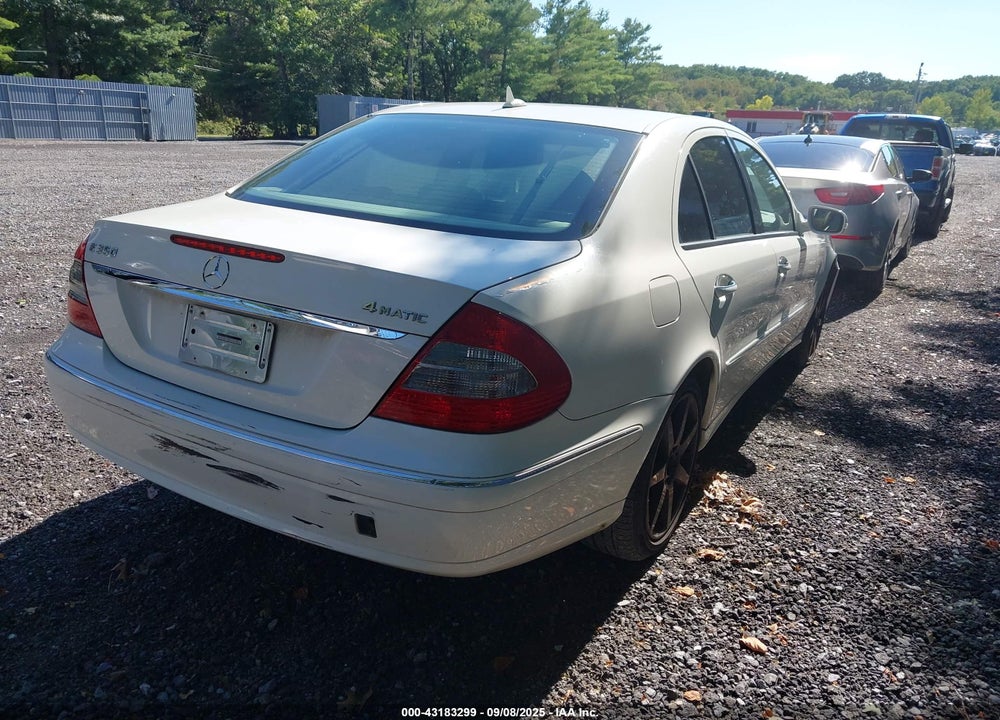 2008 MERCEDES-BENZ E 350 4MATIC VIN: WDBUF87X88B224701