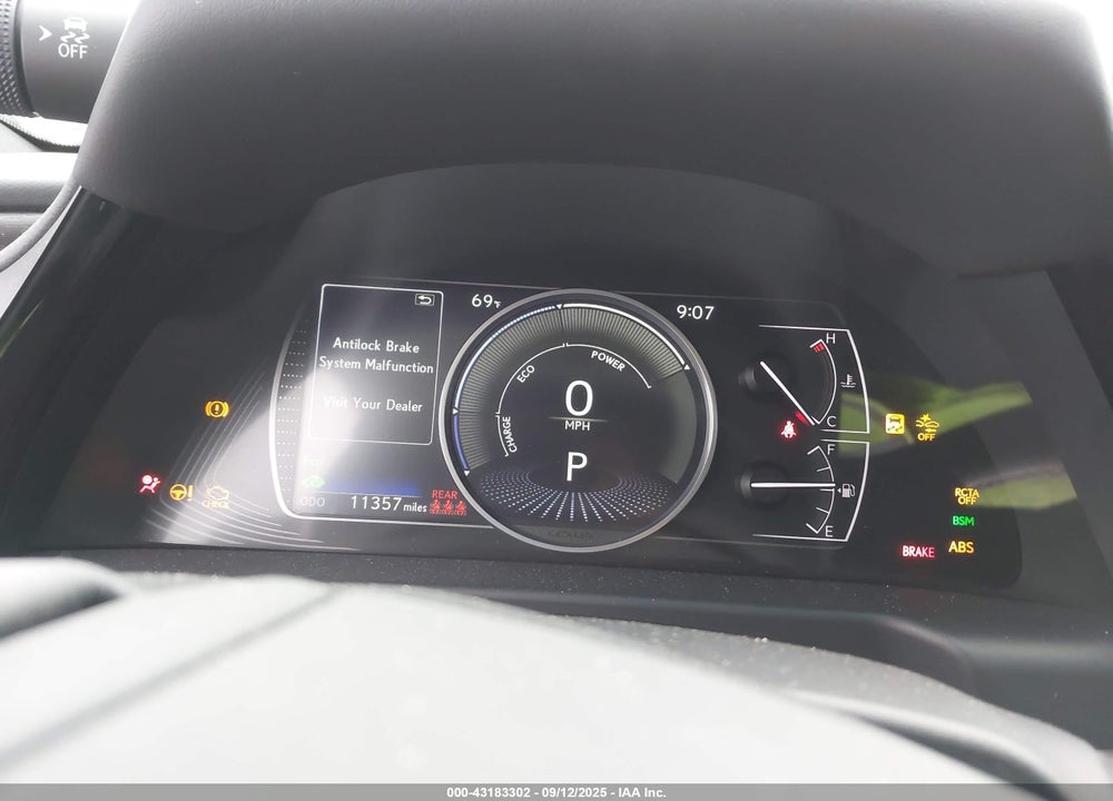 2025 LEXUS ES 300H VIN: 58ADA1C14SU054894