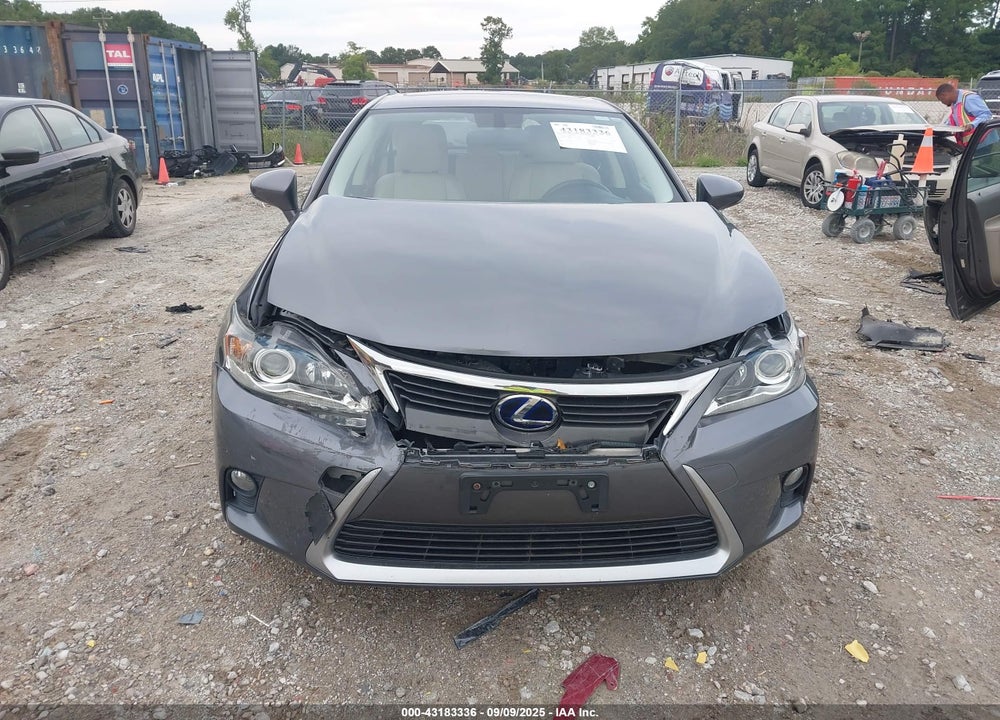 2014 LEXUS CT 200H VIN: JTHKD5BH0E2207141