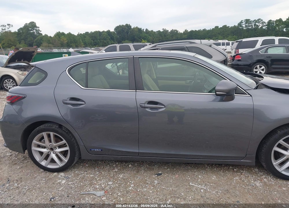 2014 LEXUS CT 200H VIN: JTHKD5BH0E2207141