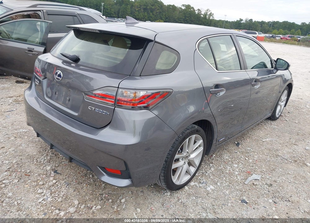 2014 LEXUS CT 200H VIN: JTHKD5BH0E2207141