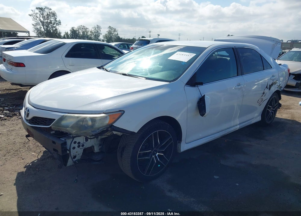 2012 TOYOTA CAMRY VIN: 4T1BF1FK4CU098724