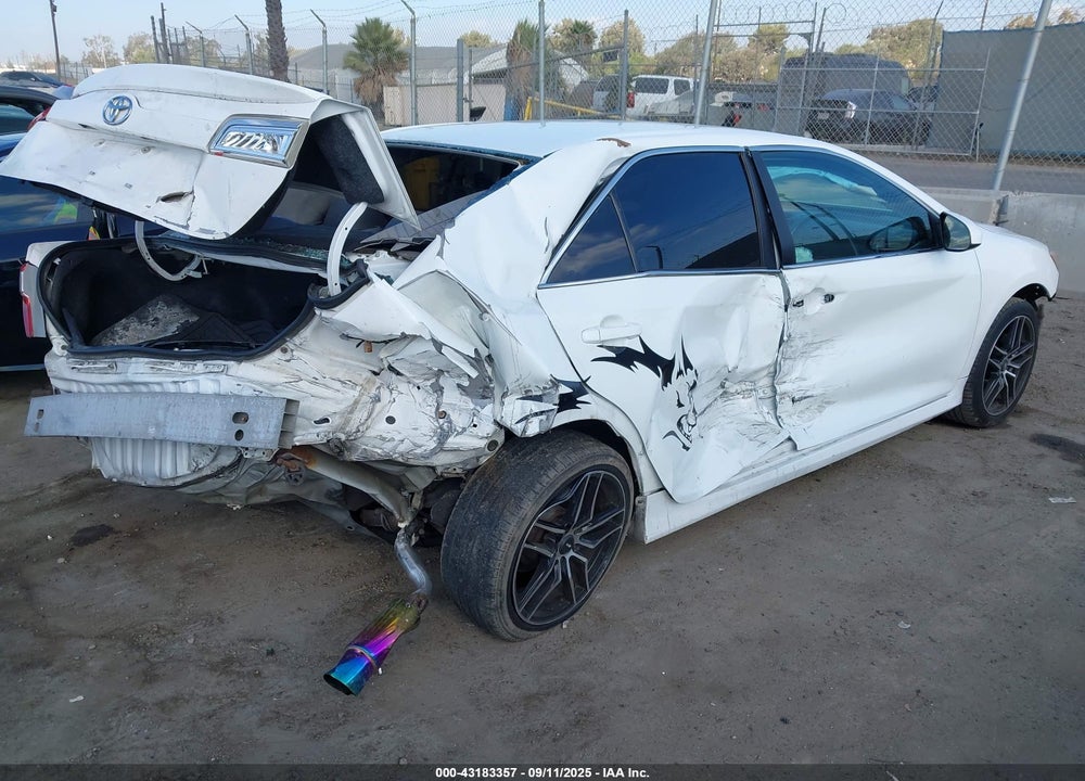 2012 TOYOTA CAMRY VIN: 4T1BF1FK4CU098724