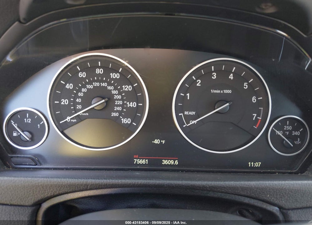 2015 BMW 320I XDRIVE VIN: WBA3C3G53FNT52585