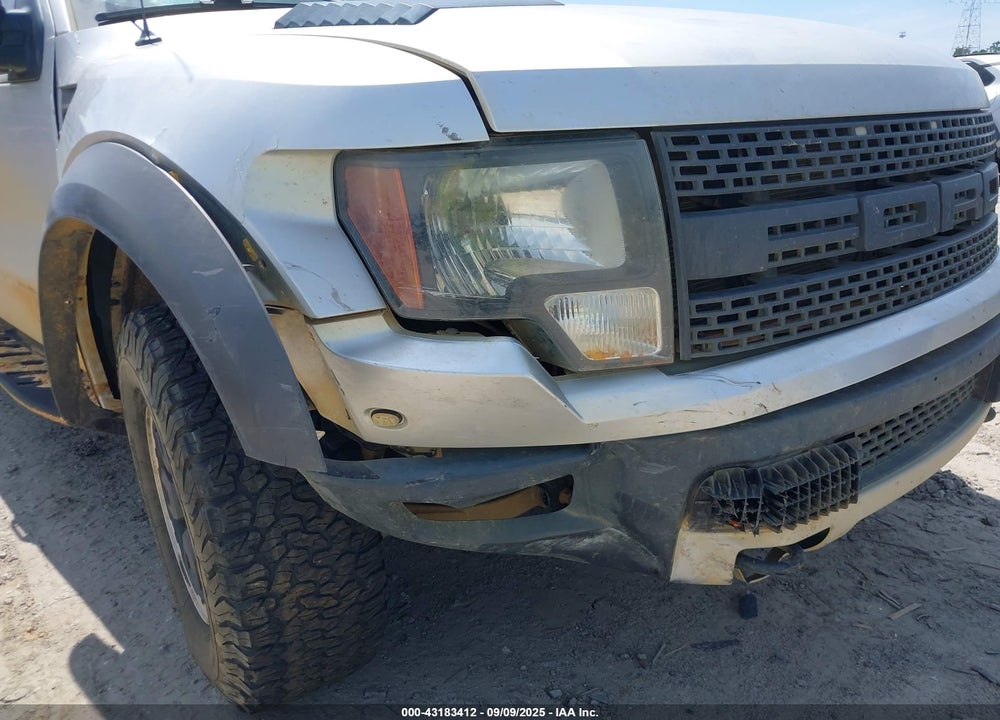 2011 FORD F-150 SVT RAPTOR VIN: 1FTEX1R6XBFC33477