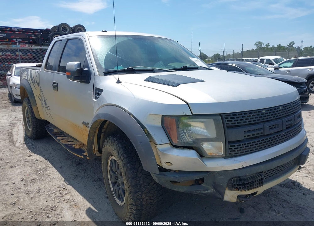 2011 FORD F-150 SVT RAPTOR VIN: 1FTEX1R6XBFC33477