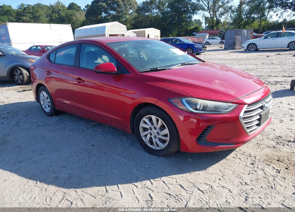 2017 HYUNDAI ELANTRA SE VIN: 5NPD74LFXHH121167