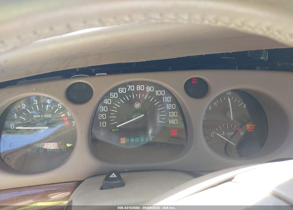 2004 BUICK LESABRE CUSTOM VIN: 1G4HP52K74U137649
