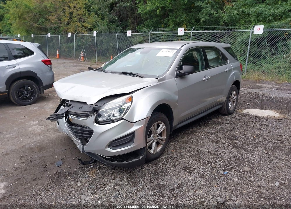 2016 CHEVROLET EQUINOX VIN: 2GNALBEK3G1184325