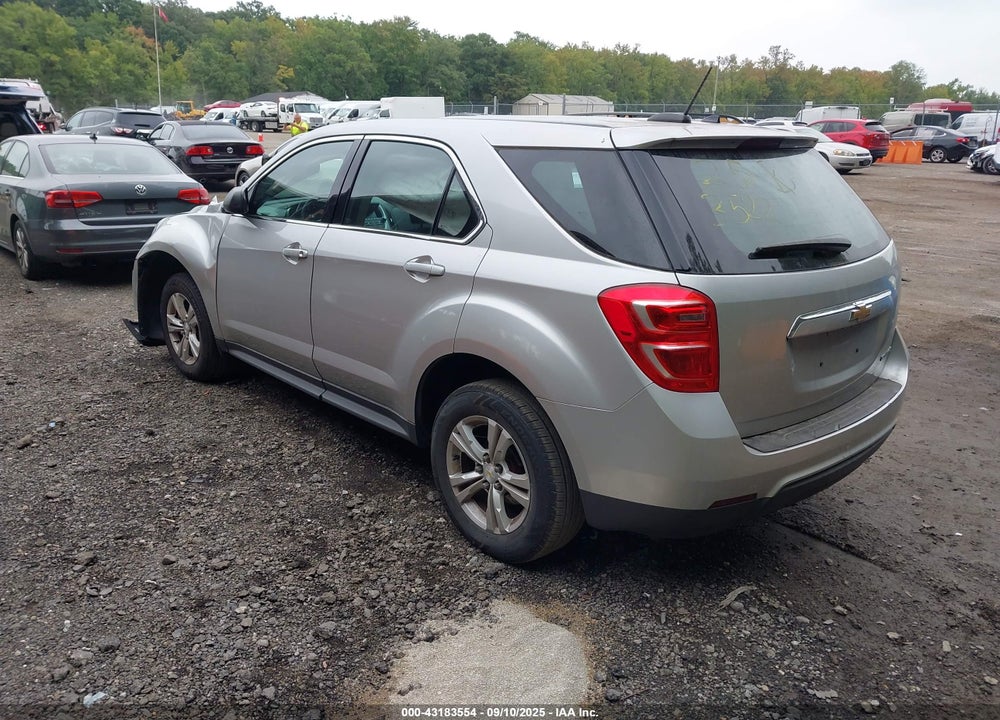 2016 CHEVROLET EQUINOX VIN: 2GNALBEK3G1184325