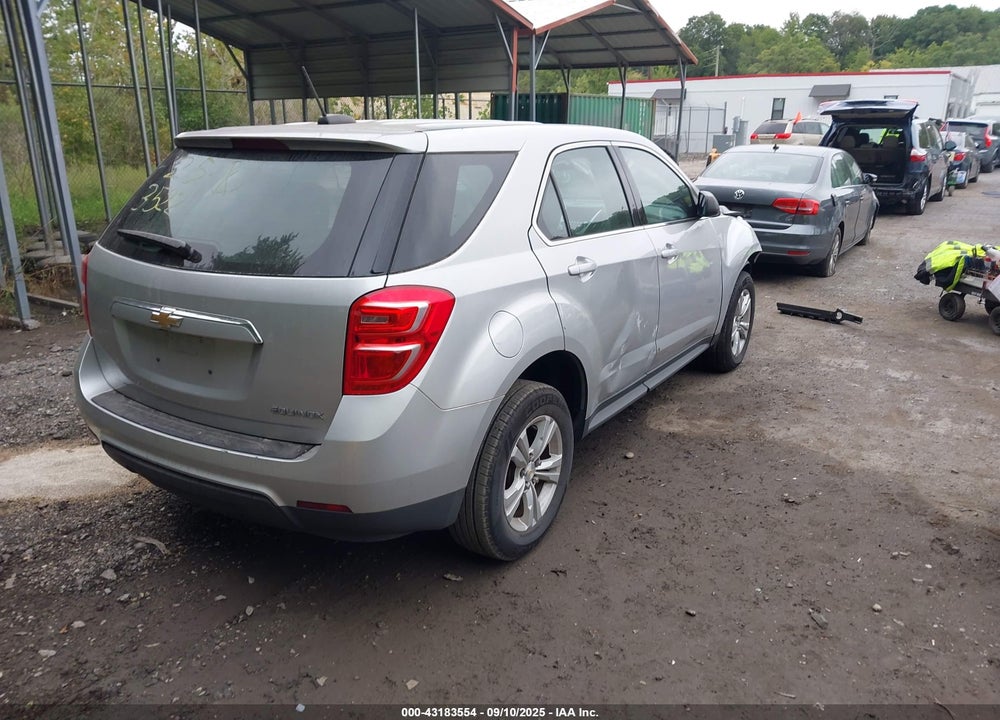 2016 CHEVROLET EQUINOX VIN: 2GNALBEK3G1184325