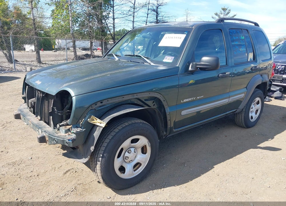 2003 JEEP LIBERTY SPORT VIN: 1J4GL48K83W512636