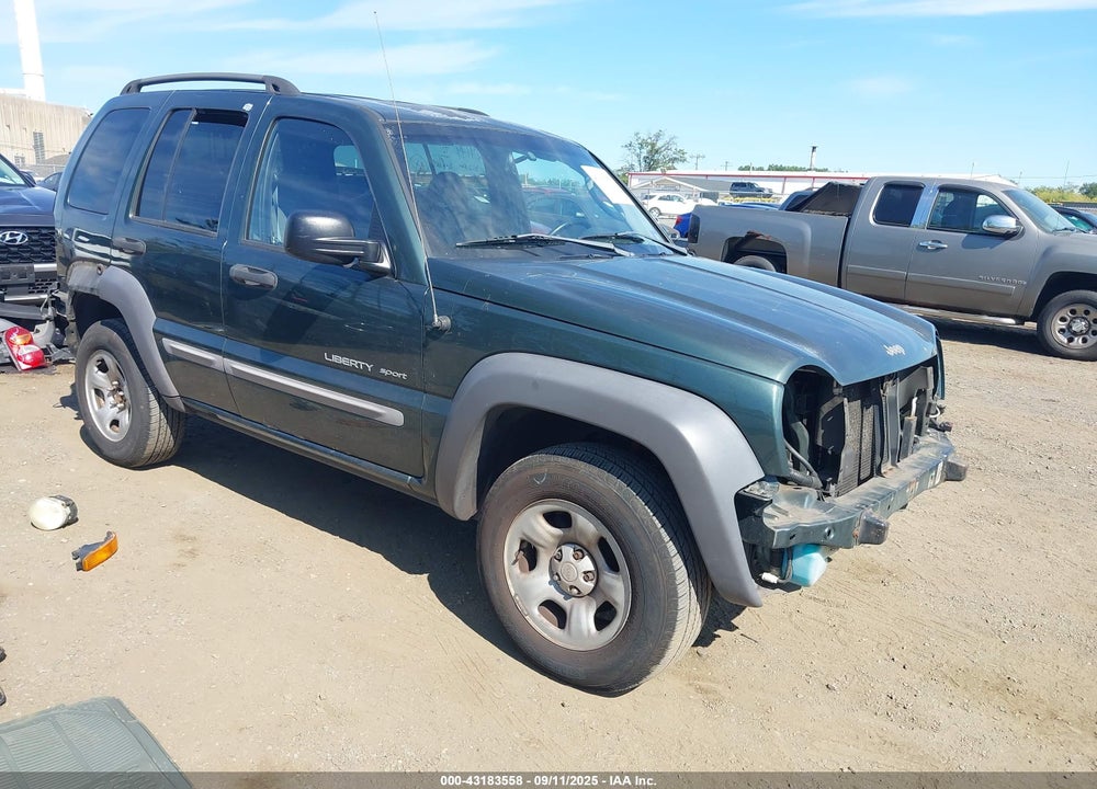 2003 JEEP LIBERTY SPORT VIN: 1J4GL48K83W512636