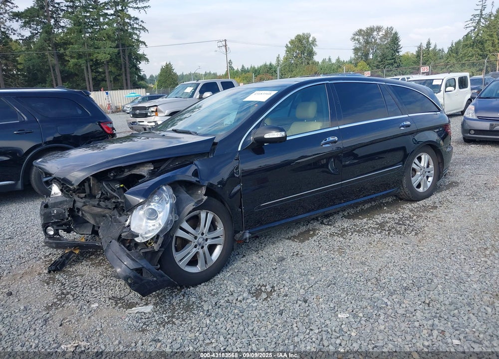 2008 MERCEDES-BENZ R-CLASS VIN: 4JGCB65E38A075792