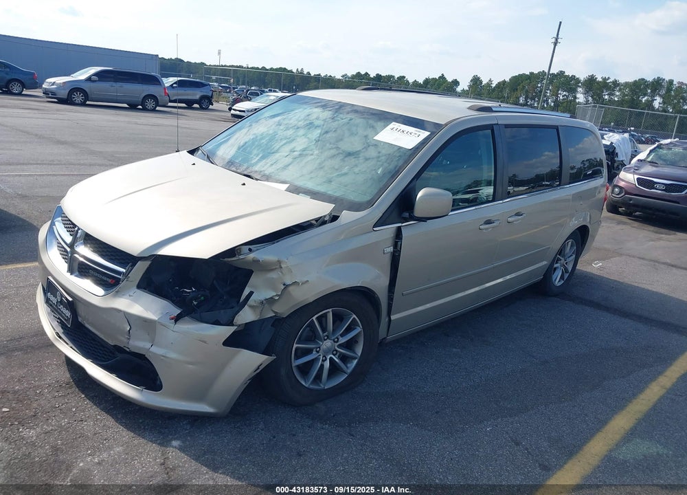 2014 DODGE GRAND CARAVAN SXT 30TH ANNIVERSARY VIN: 2C4RDGCG1ER370772