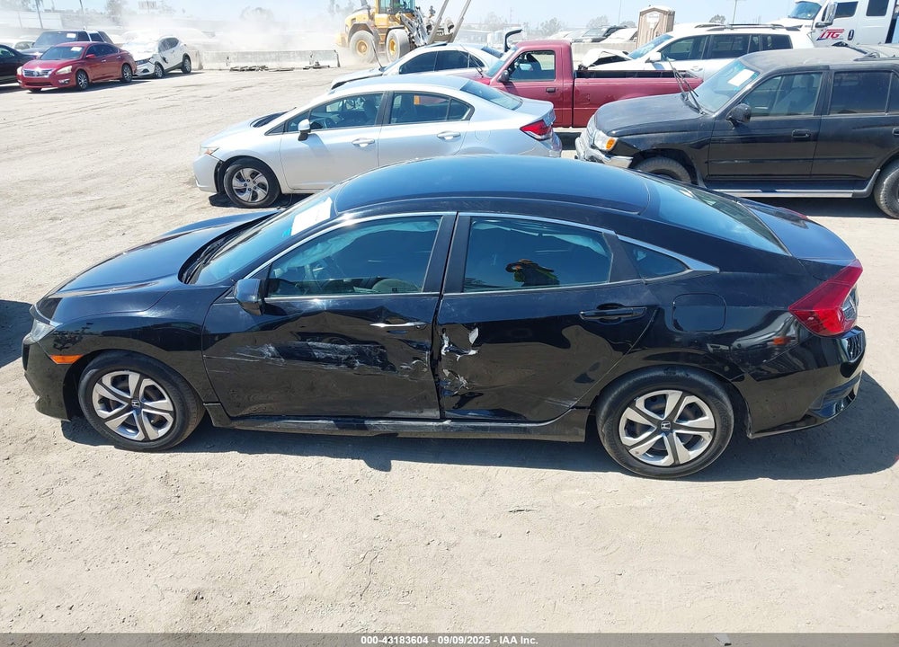 2018 HONDA CIVIC VIN: 2HGFC2F57JH538595