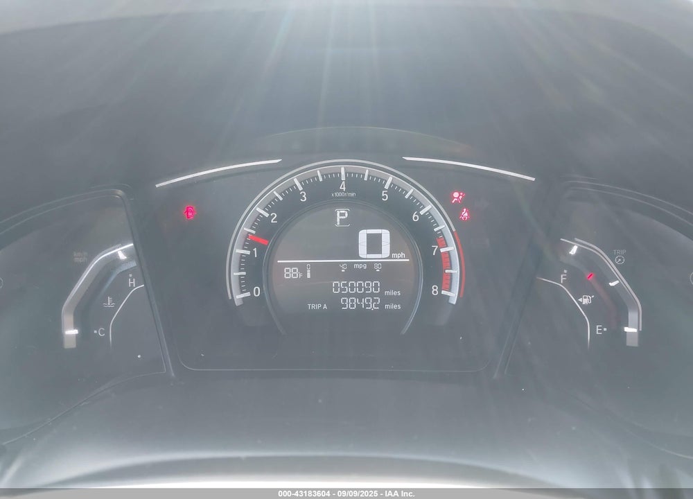 2018 HONDA CIVIC VIN: 2HGFC2F57JH538595