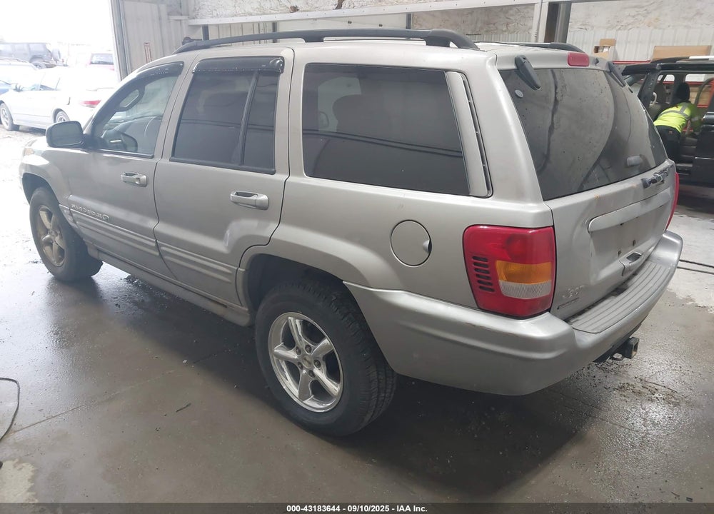 2002 JEEP GRAND CHEROKEE OVERLAND VIN: 1J8GW68J62C107903