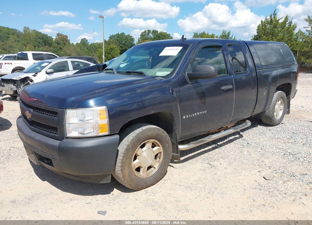 2007 CHEVROLET SILVERADO 1500 VIN: 1GCEK190X7Z582770