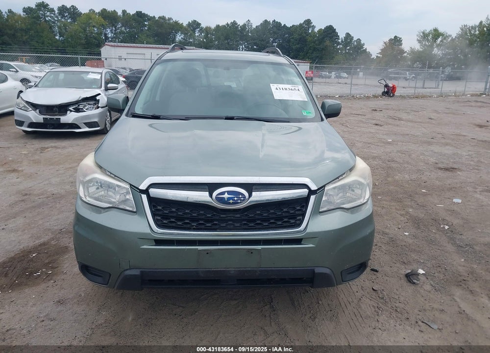 2015 SUBARU FORESTER VIN: JF2SJADC9FH401560