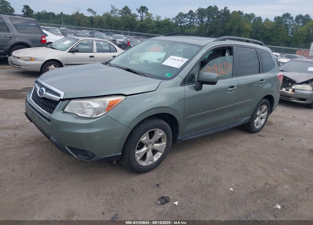 2015 SUBARU FORESTER VIN: JF2SJADC9FH401560