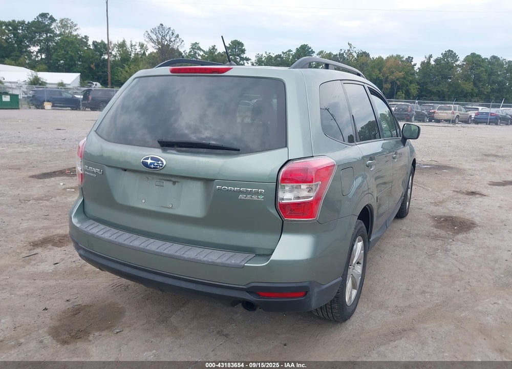 2015 SUBARU FORESTER VIN: JF2SJADC9FH401560