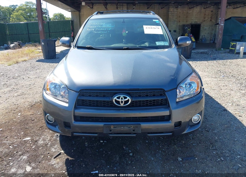 2012 TOYOTA RAV4 VIN: JTMRF4DV8C5057234