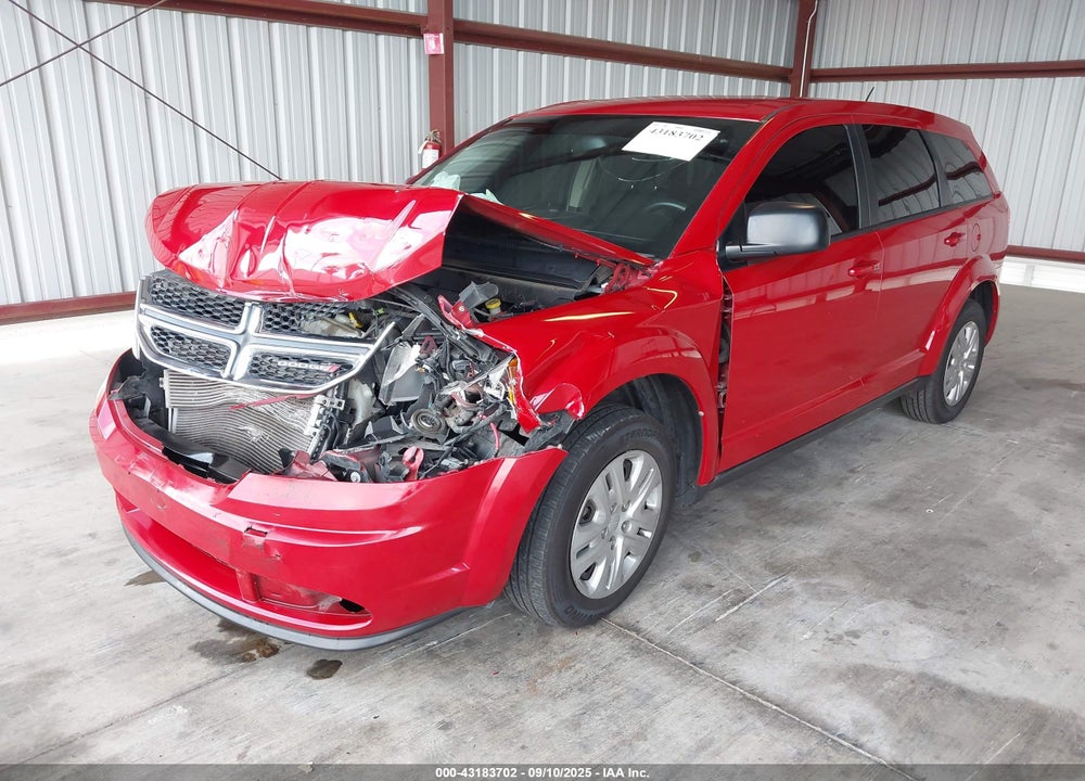 2015 DODGE JOURNEY VIN: 3C4PDCAB8FT707945