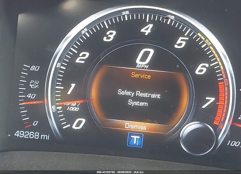2019 CHEVROLET CORVETTE VIN: 1G1YA2D73K5102197