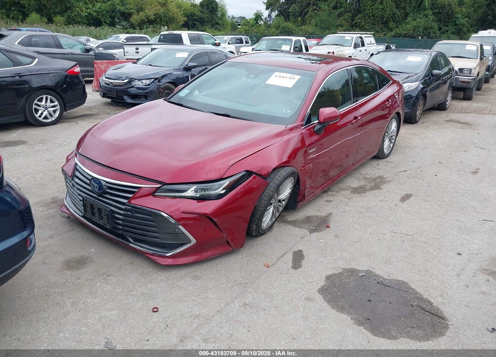 2020 TOYOTA AVALON HYBRID VIN: 4T1D21FB9LU018645