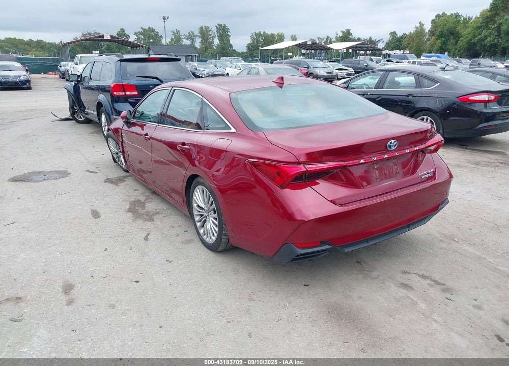 2020 TOYOTA AVALON HYBRID VIN: 4T1D21FB9LU018645
