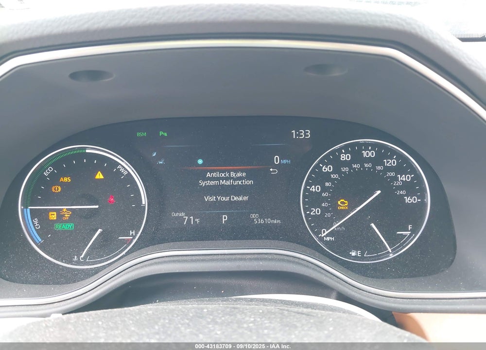 2020 TOYOTA AVALON HYBRID VIN: 4T1D21FB9LU018645