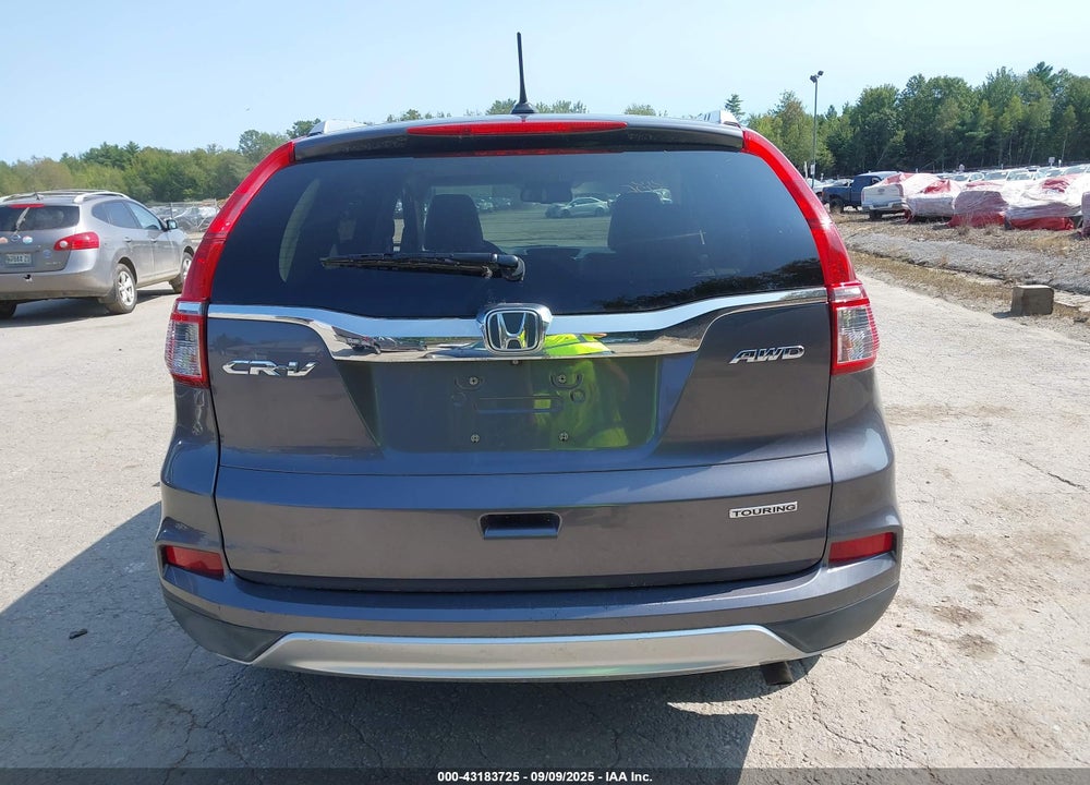 2016 HONDA CR-V VIN: 5J6RM4H93GL108489