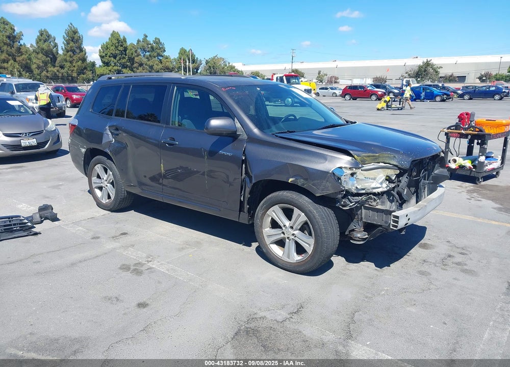 2008 TOYOTA HIGHLANDER SPORT VIN: JTEES43A982105840