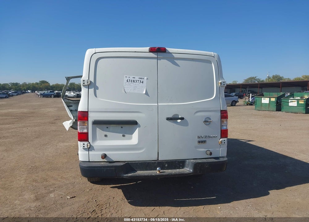 2016 NISSAN NV 2500 VIN: 1N6BF0KY4GN803480