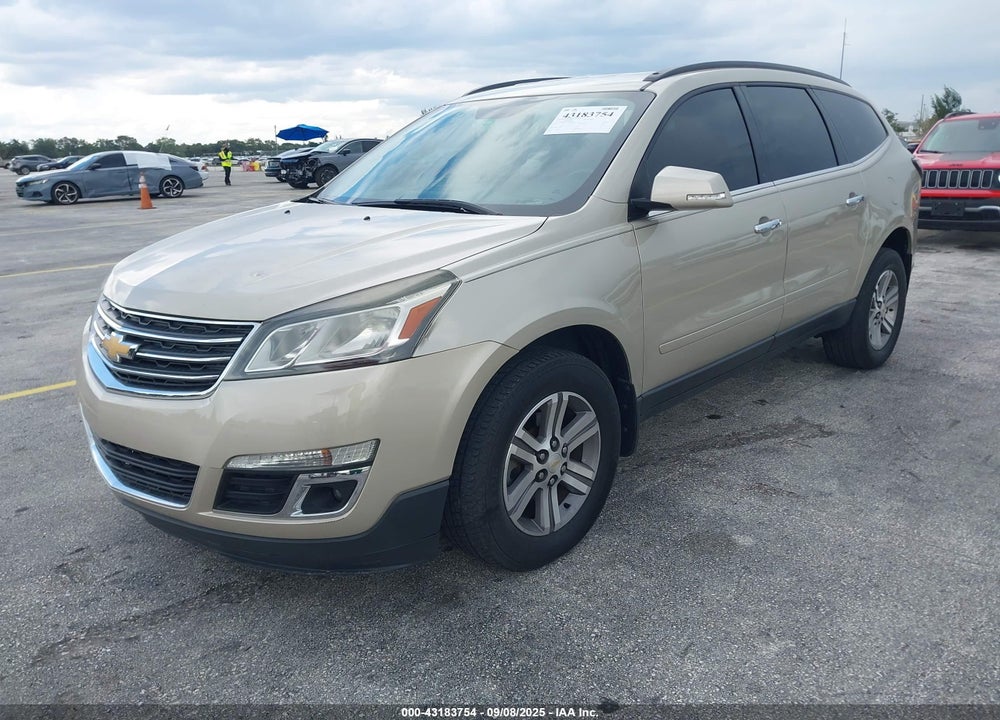 2015 CHEVROLET TRAVERSE VIN: 1GNKRGKDXFJ369983