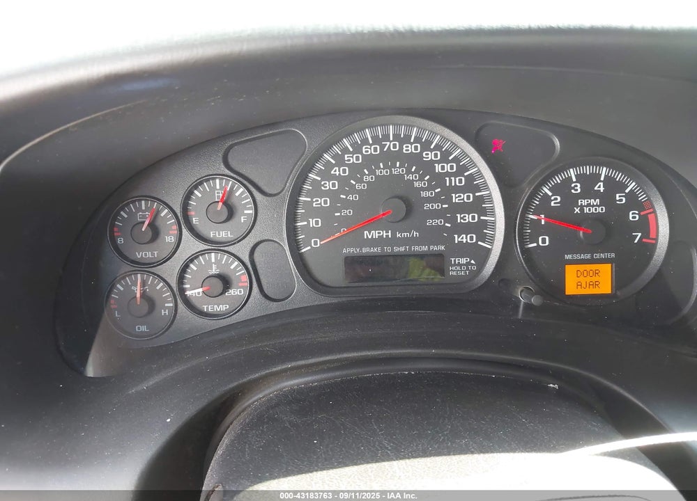 2000 CHEVROLET MONTE CARLO SS VIN: 2G1WX12K5Y9260768