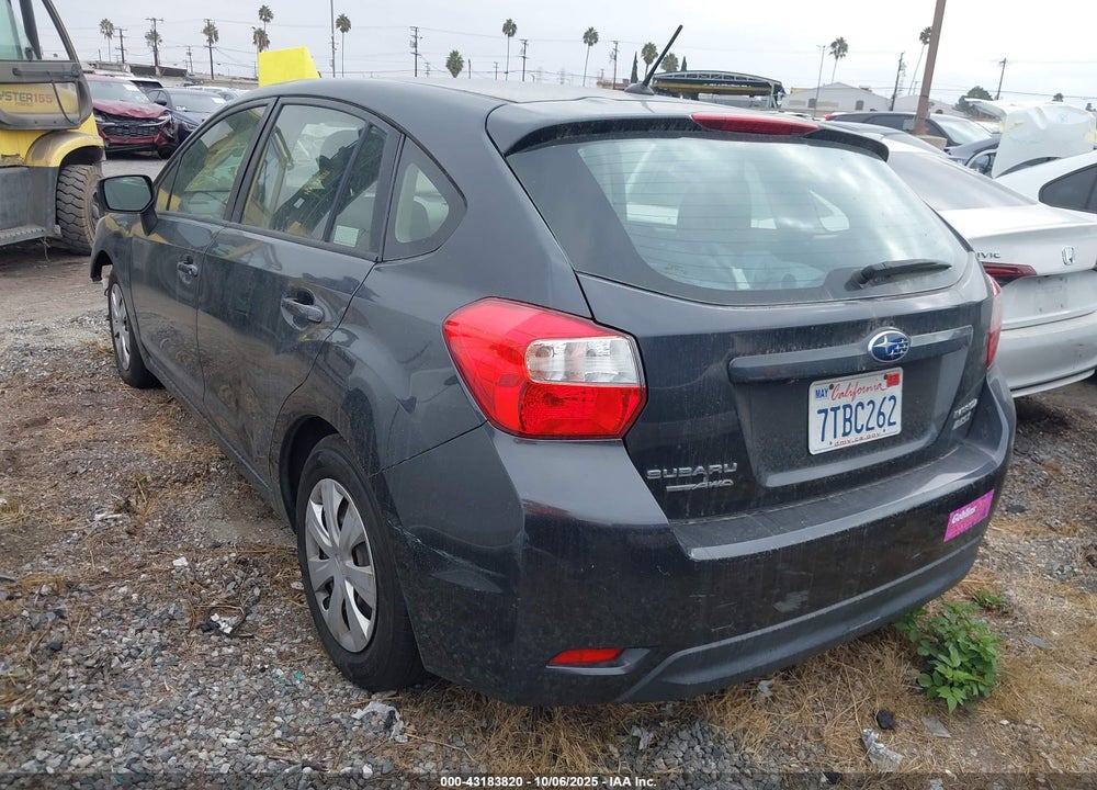 2016 SUBARU IMPREZA VIN: JF1GPAA61G8272299