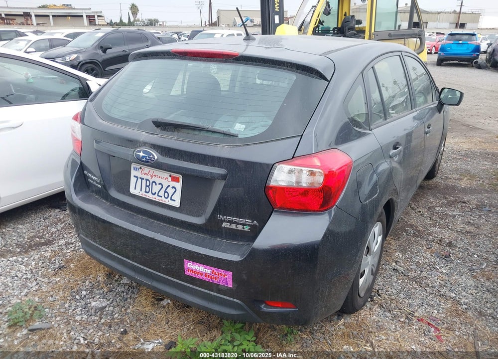 2016 SUBARU IMPREZA VIN: JF1GPAA61G8272299