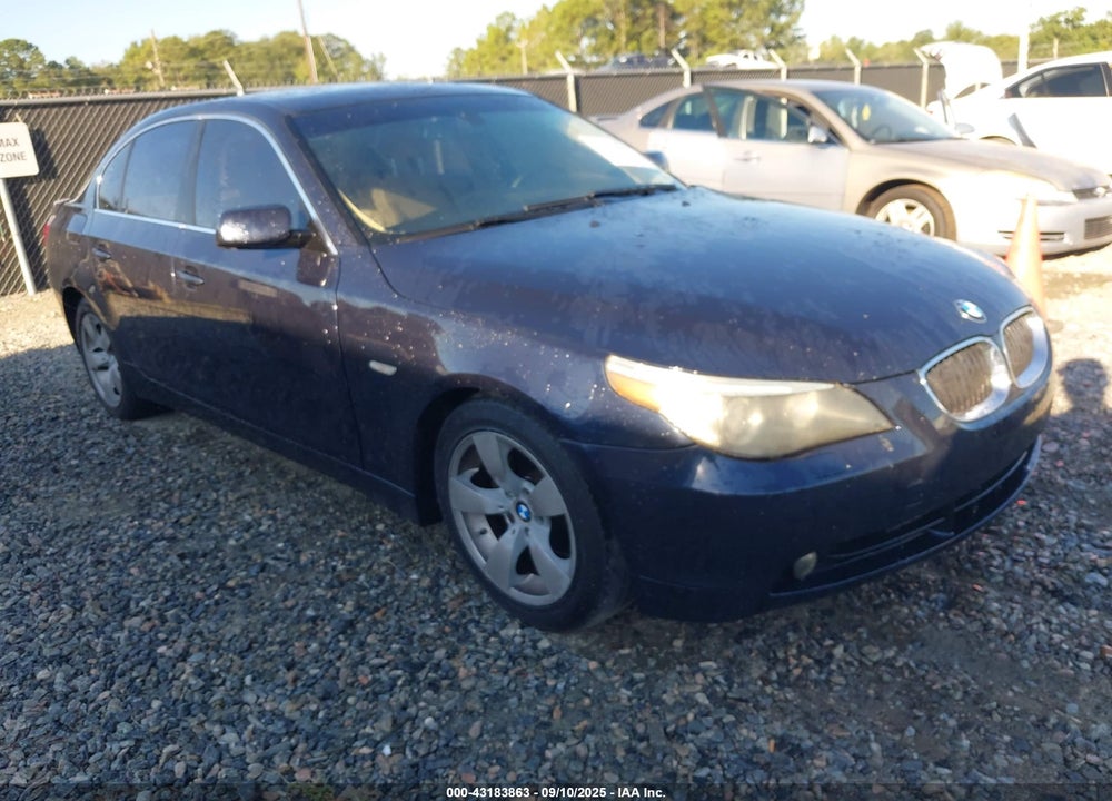 2007 BMW 525I VIN: WBANE53577CW68220