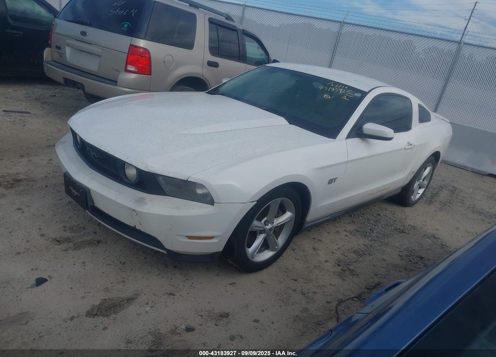 2010 FORD MUSTANG VIN: 1ZVBP8CH2A5126267