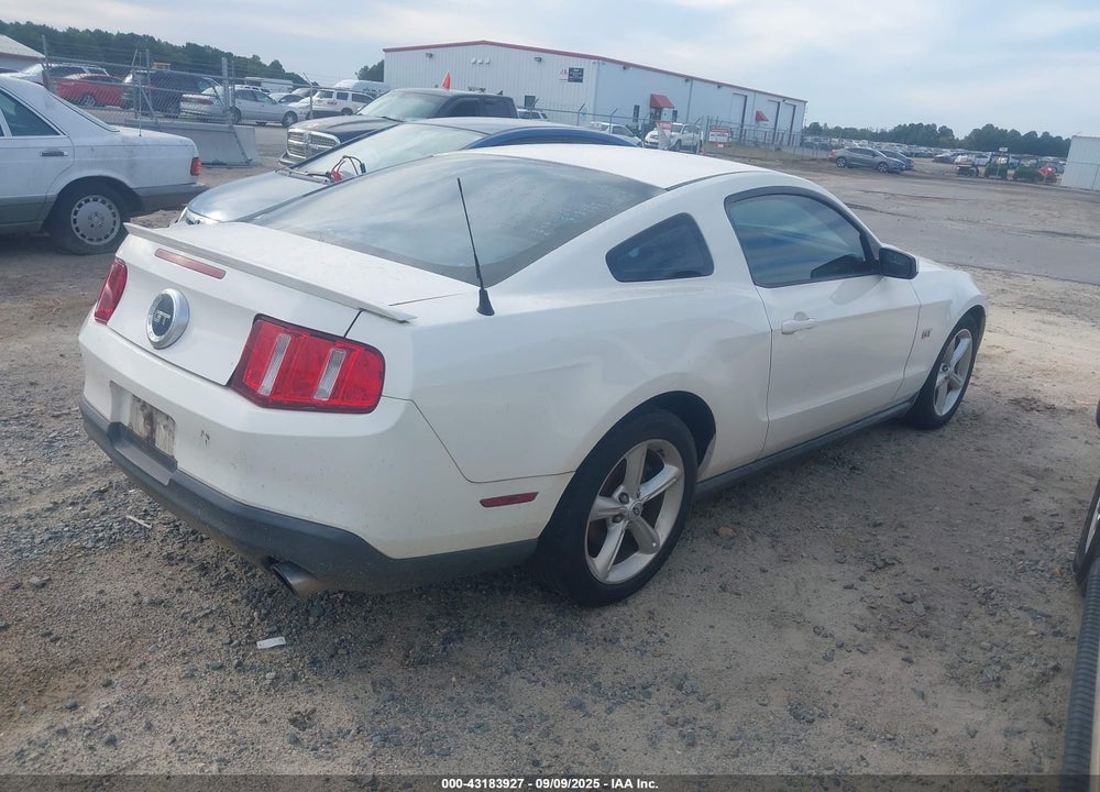 2010 FORD MUSTANG VIN: 1ZVBP8CH2A5126267