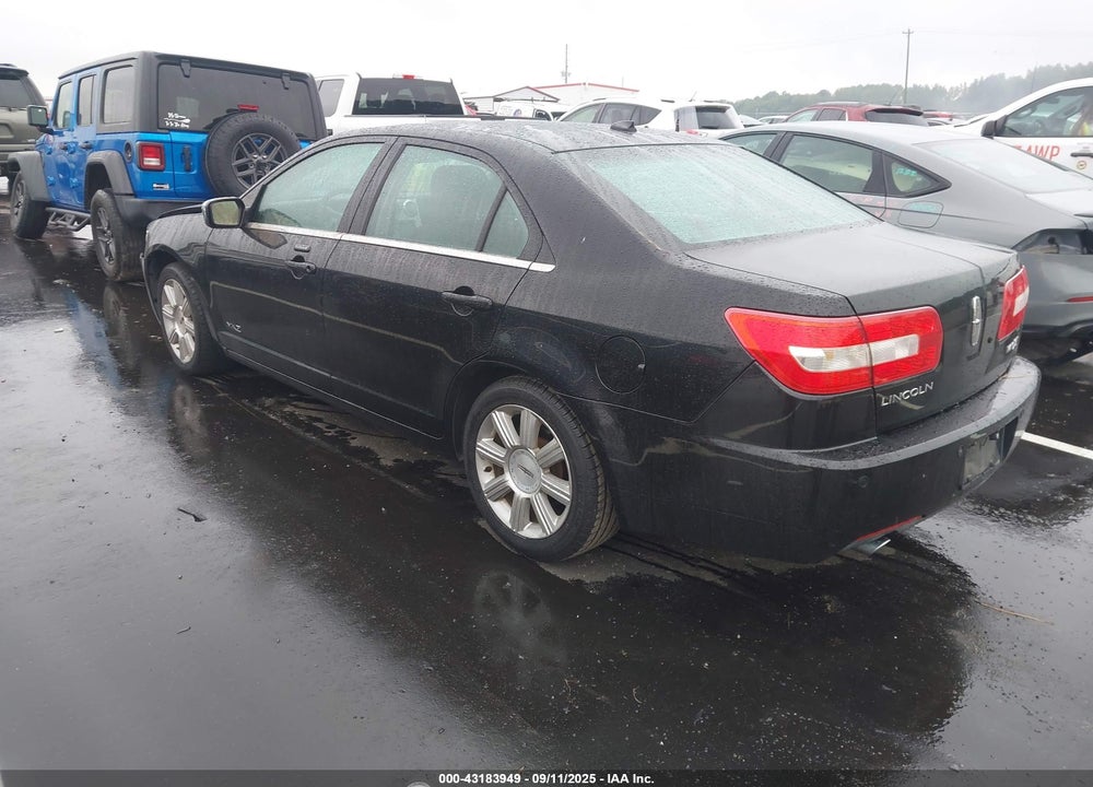 2008 LINCOLN MKZ VIN: 3LNHM26T48R625402