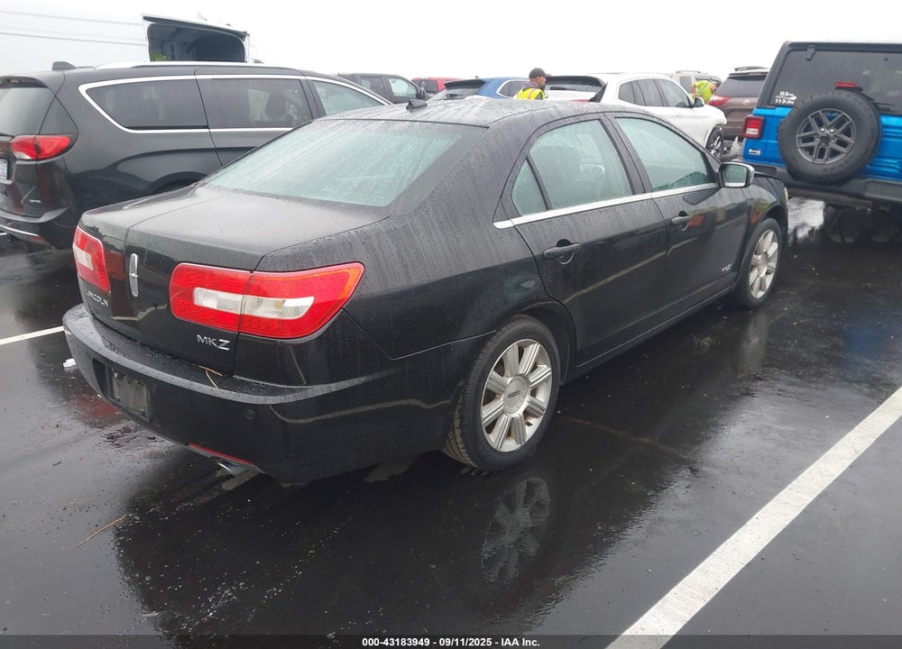 2008 LINCOLN MKZ VIN: 3LNHM26T48R625402