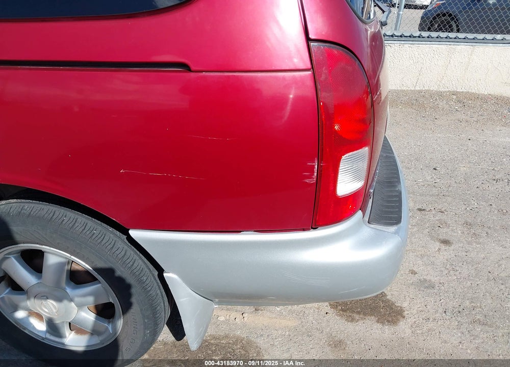 2001 NISSAN QUEST SE VIN: 4N2ZN16T21D829000